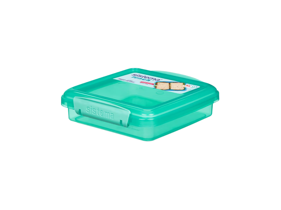 Sistema 450ml Sandwich Box – Fresh & Compact Lunch Storage | Qatar Sistema 450ml Sandwich Box – Fresh & Compact Lunch Storage | Qatar